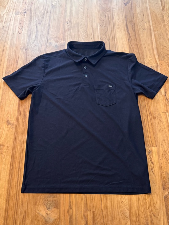 Vuori Ace Polo Men’s Small Black - Picture 2 of 9